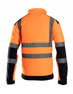 POLAR Z PASAMI ODBLASKOWYMI BRIXTON FLASH POMARAŃCZ 2