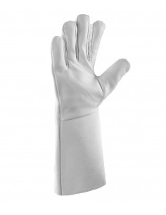 Rękawiczki robocze Skóra Licowa mankiet Cabra Welder... 2