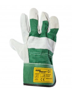 Rękawiczki robocze Dwoina Skóra A PLS Haddock G1 Kat.II