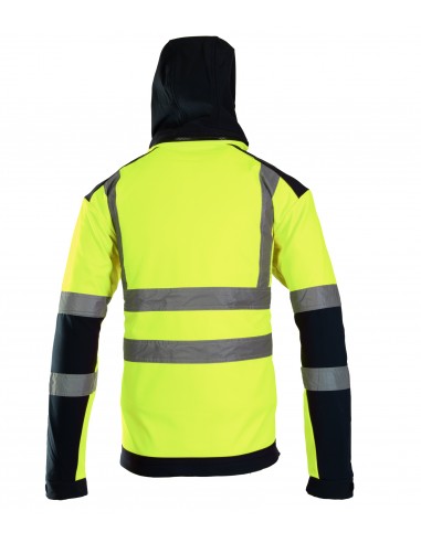 KURTKA SOFTSHELL BF005 Z PASAMI ODBLASK BRIXTON...