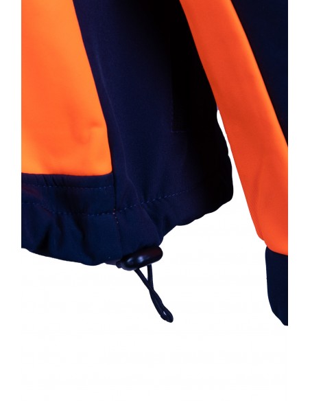 KURTKA SOFTSHELL BF005 Z PASAMI ODBLASK BRIXTON FLASH P