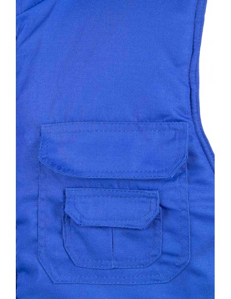 Kamizelka ocieplana 7 kieszeni Brass- bezrękawnik S