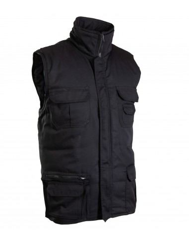 Kamizelka ocieplana 7 kieszeni Brass-...