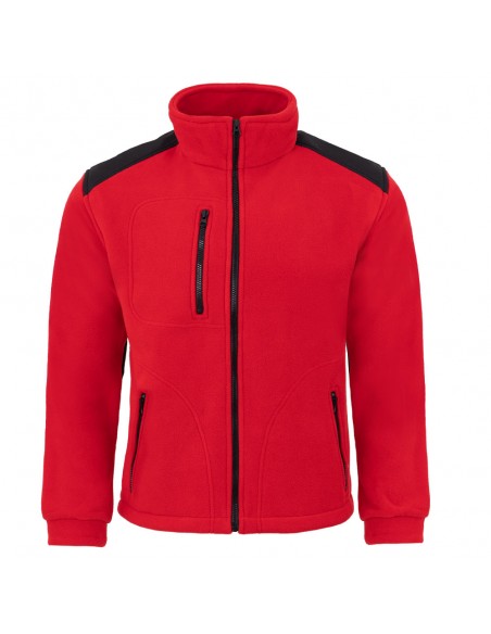 BLUZA POLAR FLRA 340 RD/BK