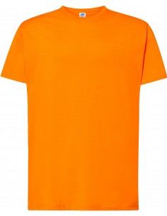 Koszulka T-shirt męski z krótkim rękawem TSRA 190 ORANGE