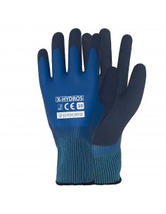 RĘKAWICE OCHRONNE PODWÓJNIE POWLEKANE LATEKSEM X-HYDROS