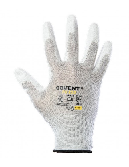 Rękawiczki robocze COVENT PU ESD KAT.II
