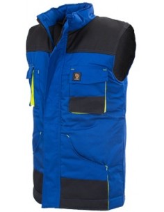KAMIZELKA BEZRĘKAWNIK OCIEPLANY PROMAN 260 NIEBIESKI ROYAL 2