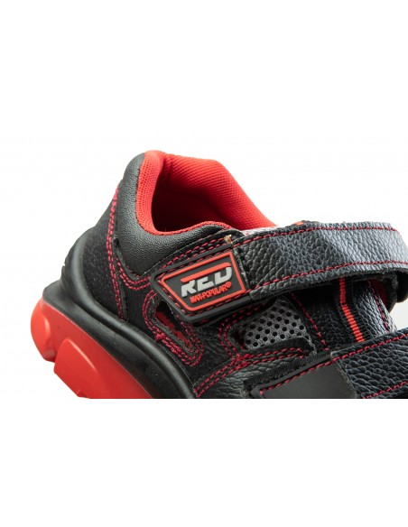 MAX-POPULAR RED SANDAŁ S1-P SRC