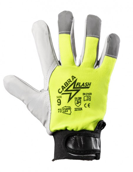 Rękawiczki robocze CABRA FLASH SELEDYN