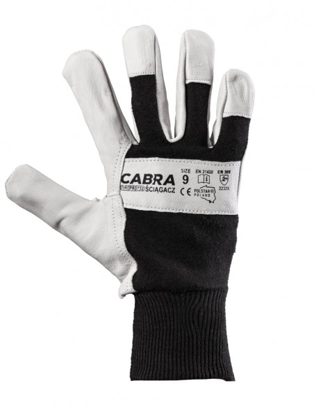 Rękawiczki robocze CABRA ŚCIĄGACZ