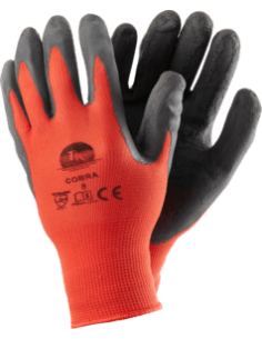Rękawiczki robocze Rękawica powleczona latexem COBRA 3142X