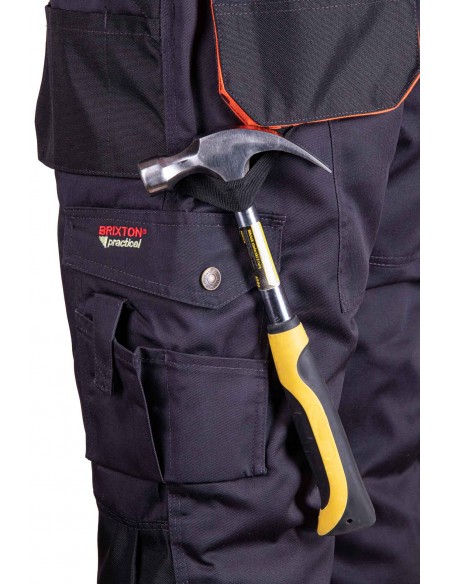 BRIXTON PRACTICAL SPODNIE OGRODNICZKI OCIEPLANE