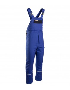 SPODNIE OGRODNICZKI OCIEPLANE BRIXTON NATUR NIEBIESKIE 2