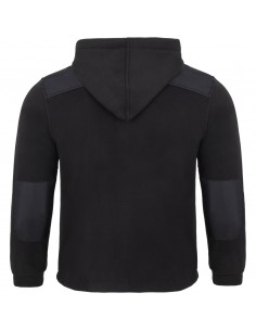 BLUZA POLAR Z KAPTUREM FLRA 340 BK-BK PREMIUM 2
