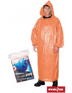 PŁASZCZ FOLIOWY OCHRONNY PRZECIWDESZCZOWY Z KAPTUREM...