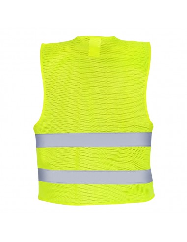 Siatkowa kamizelka z dwoma pasami odblaskowymi Y