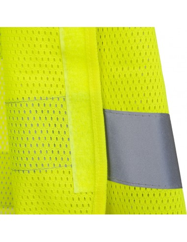 Siatkowa kamizelka z dwoma pasami odblaskowymi Y