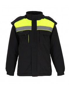 Kurtka z kapturem RedBerg Smart pas odblask