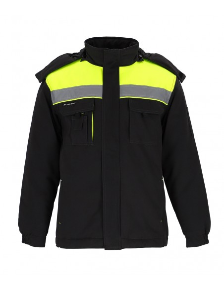 Kurtka z kapturem RedBerg Smart pas odblask