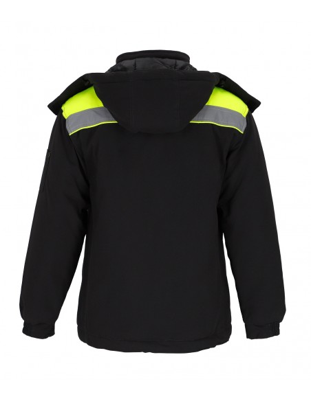 Kurtka z kapturem RedBerg Smart pas odblask