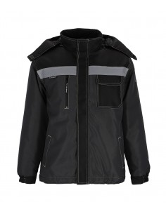 Kurtka z kapturem RedBerg Spec odblask