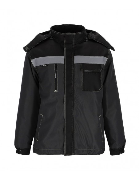 Kurtka z kapturem RedBerg Spec odblask