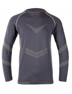 SEVEN KINGS KOSZULKA TERMOAKTYWNA CZARNA-STALOWA