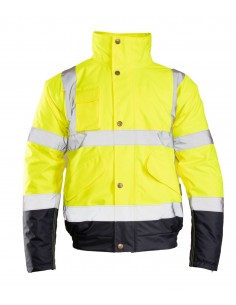 KURTKA BENEFIT HI-VI ŻÓŁTA- KAT II KLASA 3