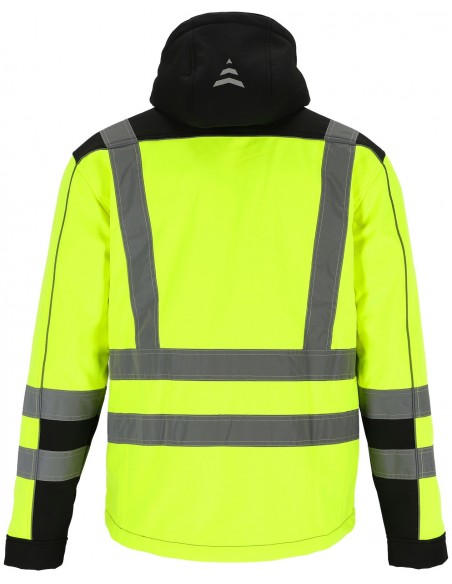 Kurtka Softshell Ocieplany REDBERG V-NEON S KAT. 2 CLASS 2