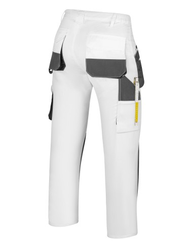 Spodnie RedBerg Tech - spodnie ochronne BIAŁE