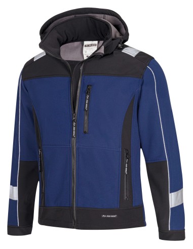 Kurtka Softshell REDBERG V-STORM Granatowy