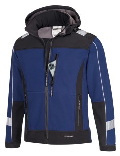 Kurtka Softshell REDBERG V-STORM Granatowy 2