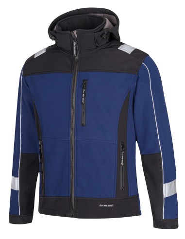Kurtka Softshell REDBERG V-STORM Granatowy