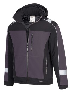 Kurtka Softshell OCIEPLANY REDBERG V-STORM STALOWY