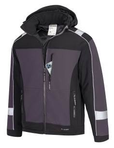 Kurtka Softshell OCIEPLANY REDBERG V-STORM STALOWY 2