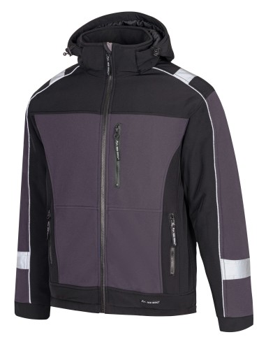 Kurtka Softshell OCIEPLANY REDBERG V-STORM STALOWY
