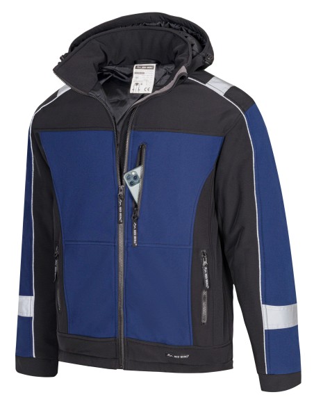 Kurtka Softshell OCIEPLANY REDBERG V-STORM Granatowy
