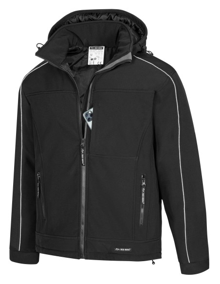 Kurtka Softshell Ocieplany REDBERG STORM