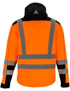 Kurtka Softshell Ocieplany REDBERG V-NEON P KAT. 2 CLASS 2 2