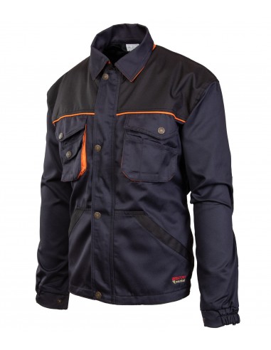 Bluza Brixton Practical Grafit/Pomarańcz