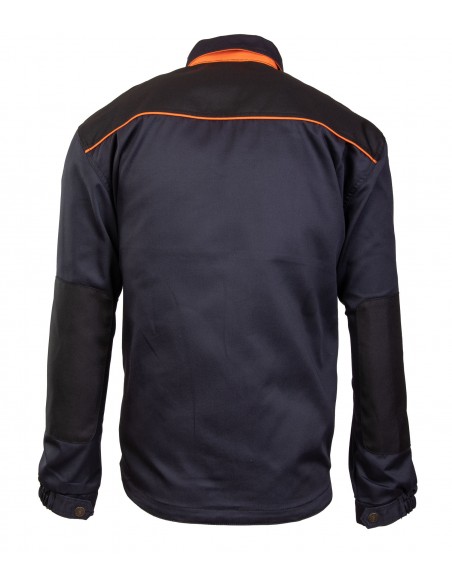 Bluza Brixton Practical Grafit/Pomarańcz