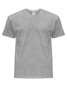 Koszulka T-shirt męski z krótkim rękawem TSRA 190 SZARY