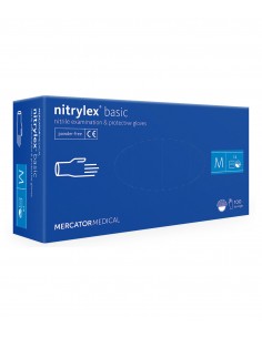 Nitrylowe Mercator Nitrylex Basic Niebieskie