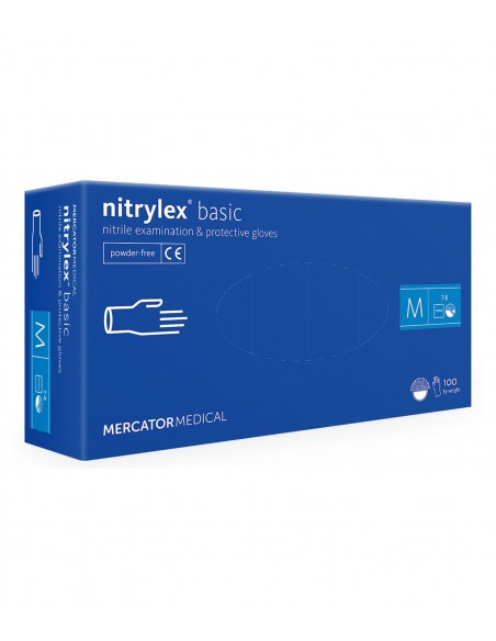 Nitrylowe Mercator Nitrylex Basic Niebieskie